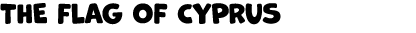 THE FLAG OF CYPRUS