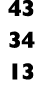 43 34 13