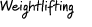 Weightlifting