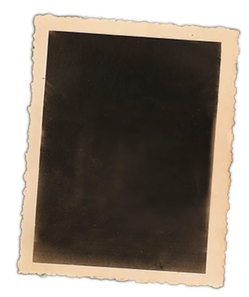 Old blank retro photo frame 