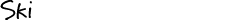 Ski 