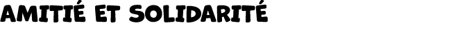 AMITI ET SOLIDARIT  