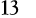 13