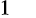 1