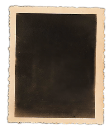 Old blank retro photo frame 