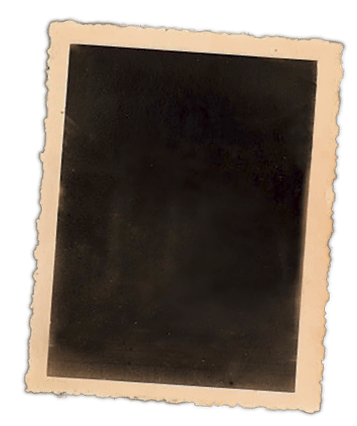 Old blank retro photo frame 