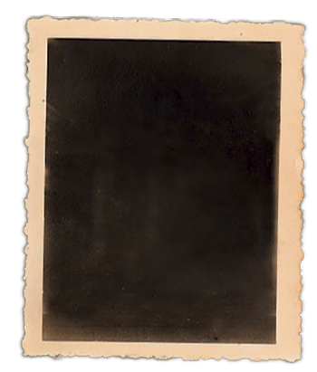 Old blank retro photo frame 